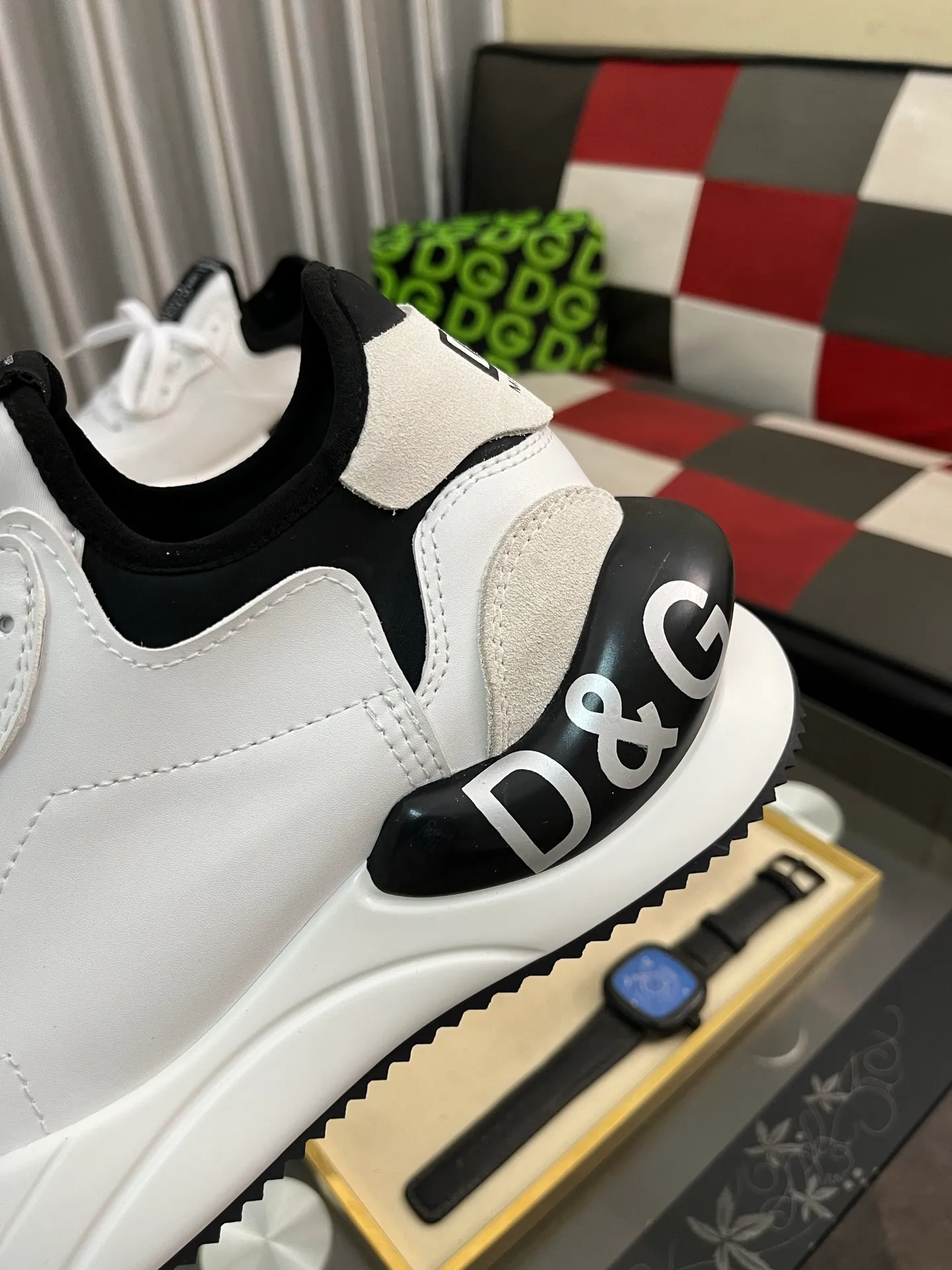 Men's shoes 💰540⌚️⌚️【DG～】Couple casual shoes 2025z cabinet simultaneous sale 🔶Size: 35-46#️⃣The upper is made of multi-material splicing ➕Mesh lining, comfortable and breathable, sole: original comfortable and wear-resistant outsole, ⚠️The real thing📱Photographed🎬The real thing is better📢📢📢